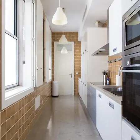 Beautiful 3-story House In Chiado With A 40m² Private Terrace Apartment Lisbon